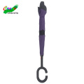 c handle rubber tips inverted reverse umbrella